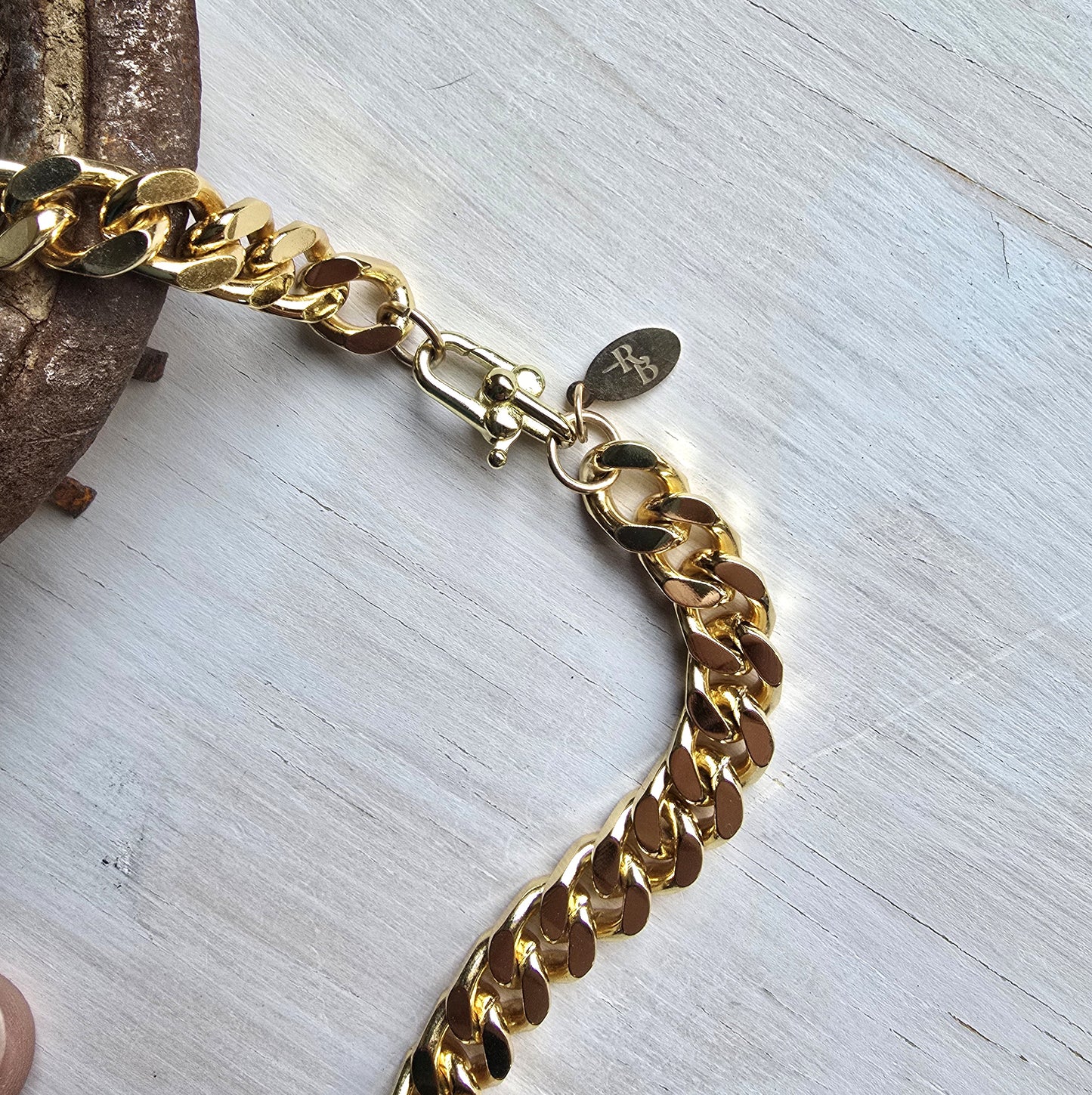 Bonnie Turquoise & Gold Necklace