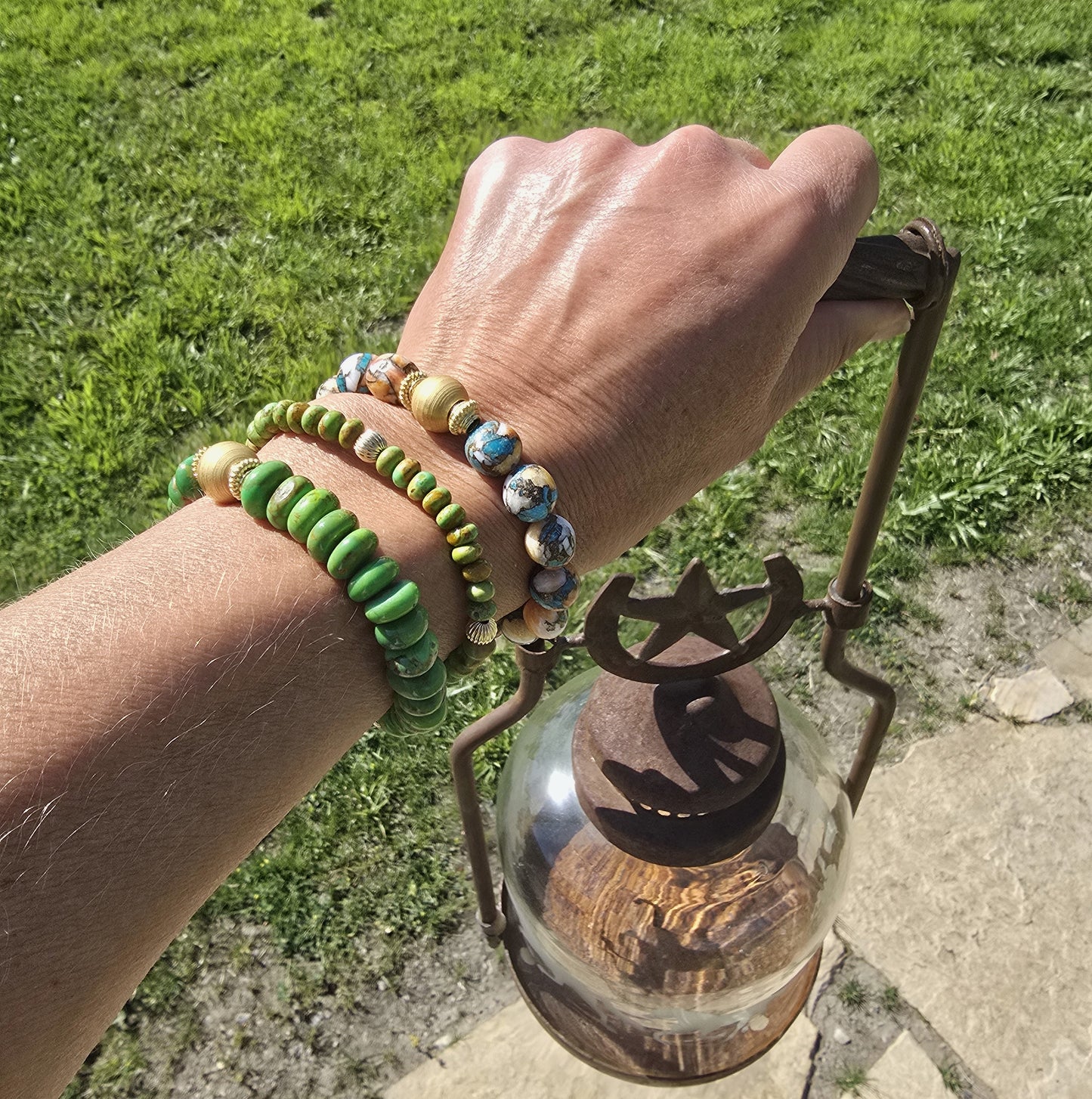 Ollie - Spiny Oyster Turquoise Bracelet