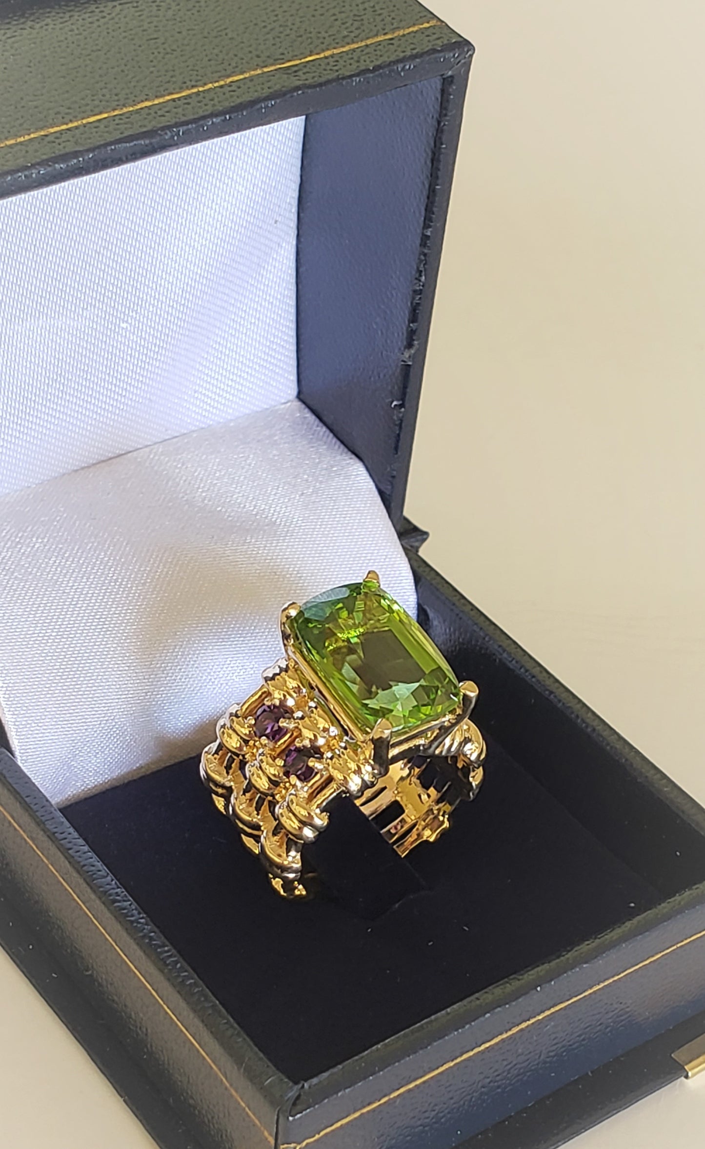 Arizona Peridot Maria Ring