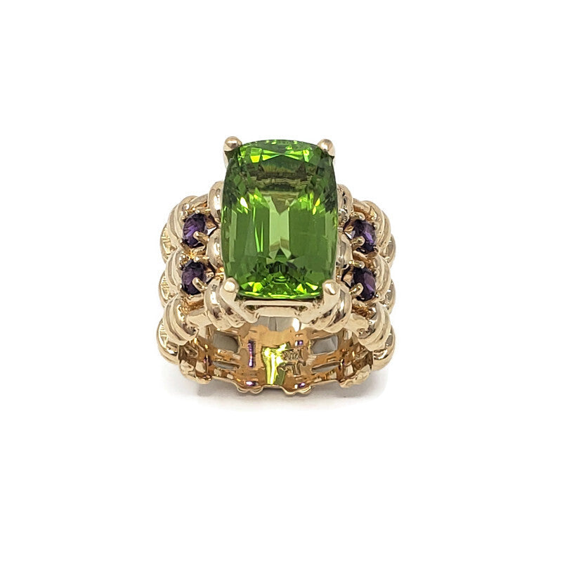 Arizona Peridot Maria Ring