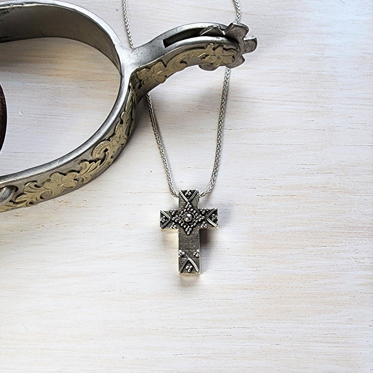 Sterling Silver Cross Pendant Necklace