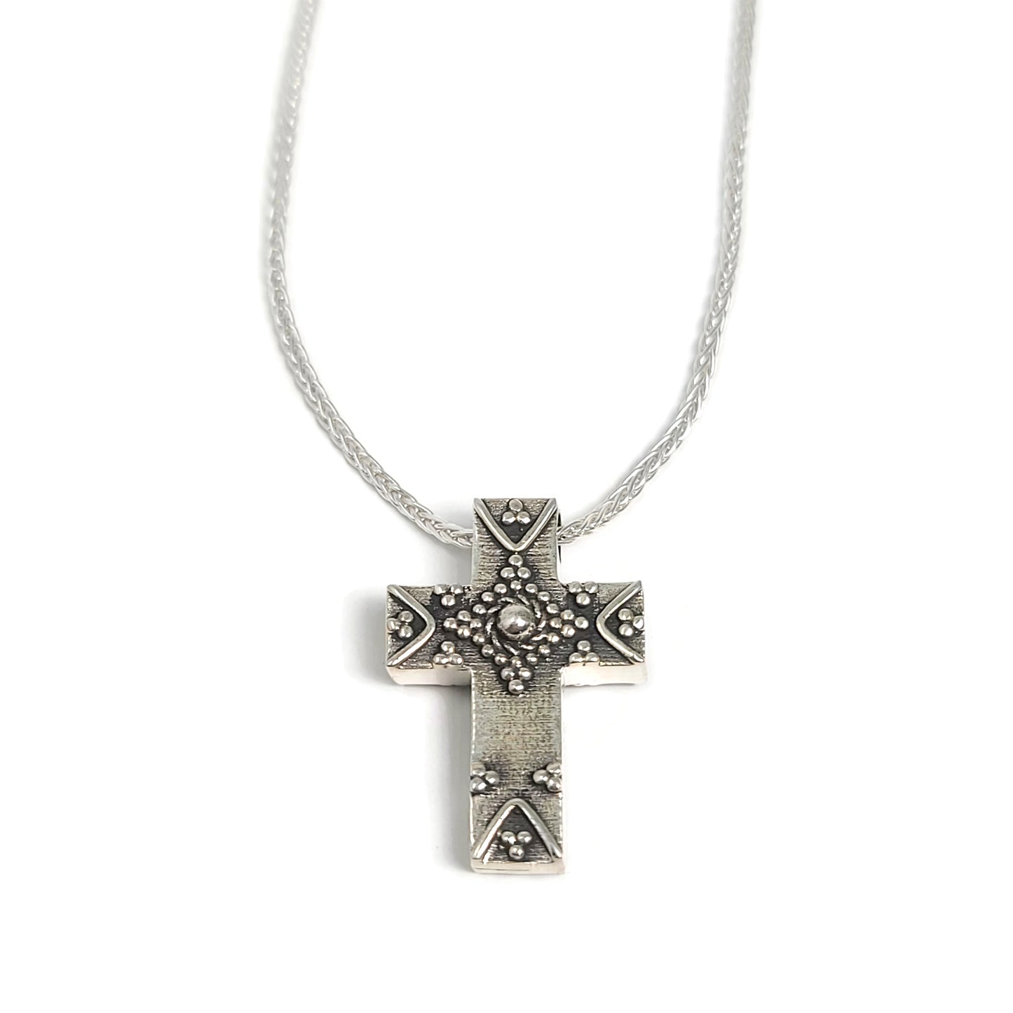 Sterling Silver Cross Pendant Necklace