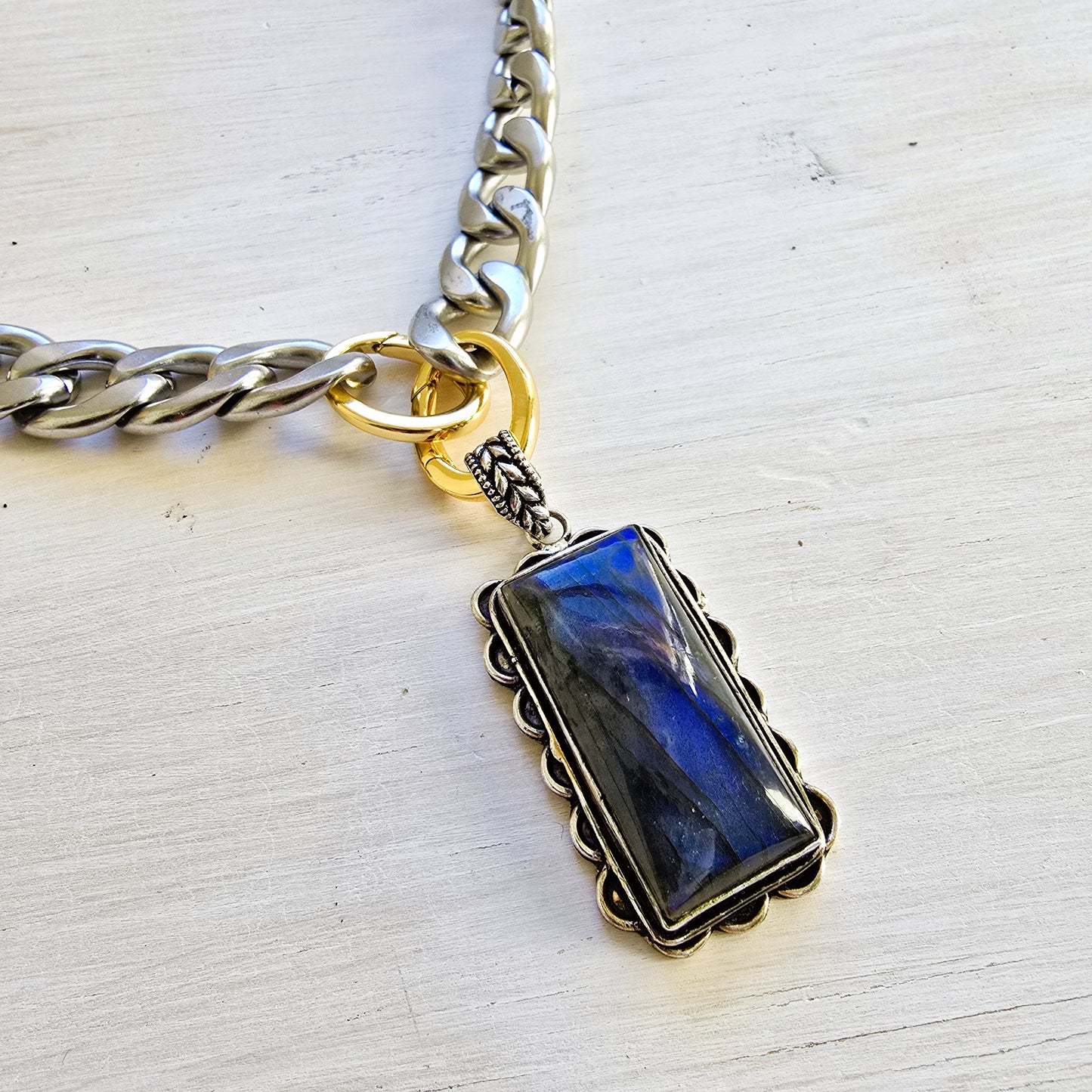 Gunslinger Curb Chain Necklace