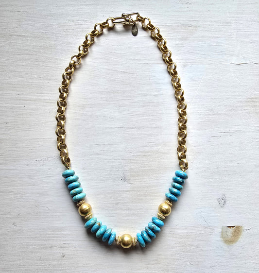 The Lauren Necklace - Turquoise