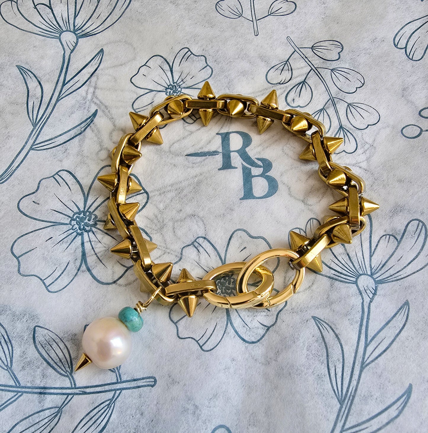 Spike Charm Bracelet