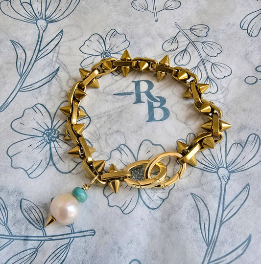 Spike Charm Bracelet