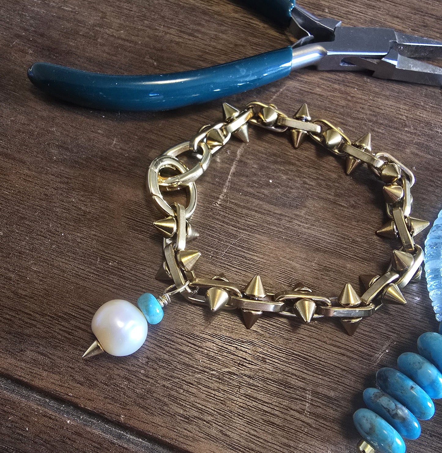 Spike Charm Bracelet